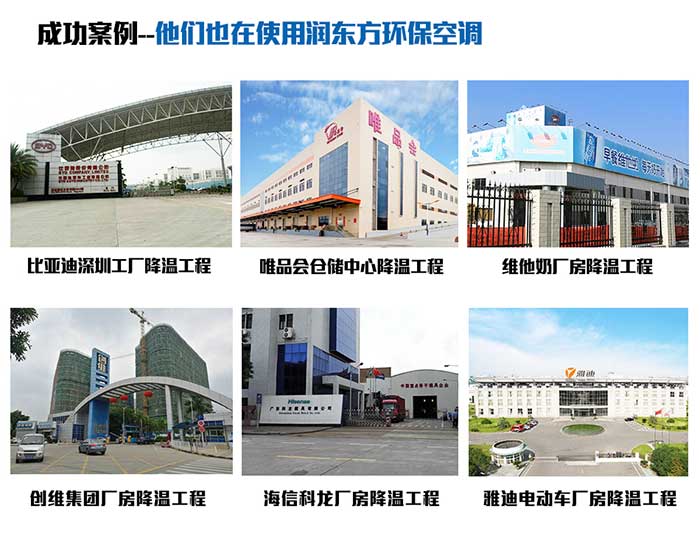 潤東方環(huán)?？照{(diào)降溫案例