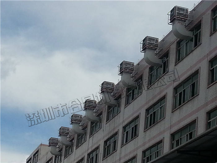 潤(rùn)東方環(huán)?？照{(diào)車間降溫案例