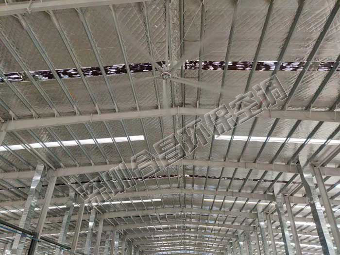 工業(yè)大風扇降溫案例