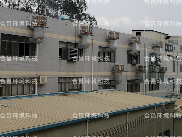 潤(rùn)東方冷風(fēng)機(jī)降溫工程案例