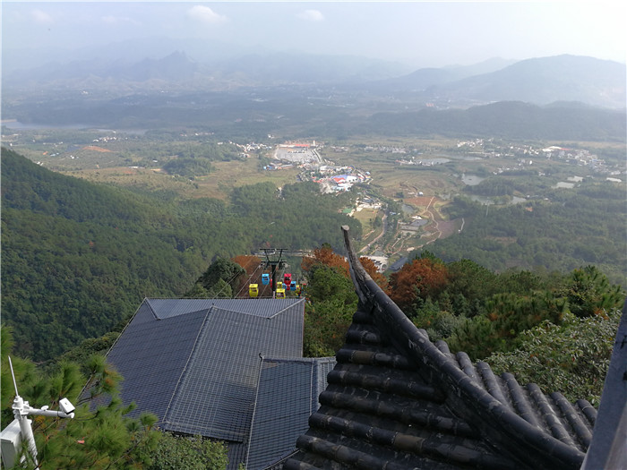 俯瞰云門山景區(qū)