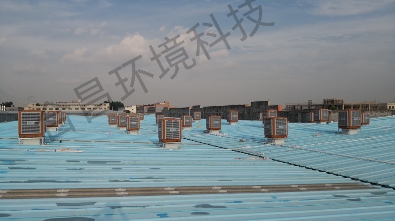 潤東方環(huán)?？照{(diào)廠房降溫工程